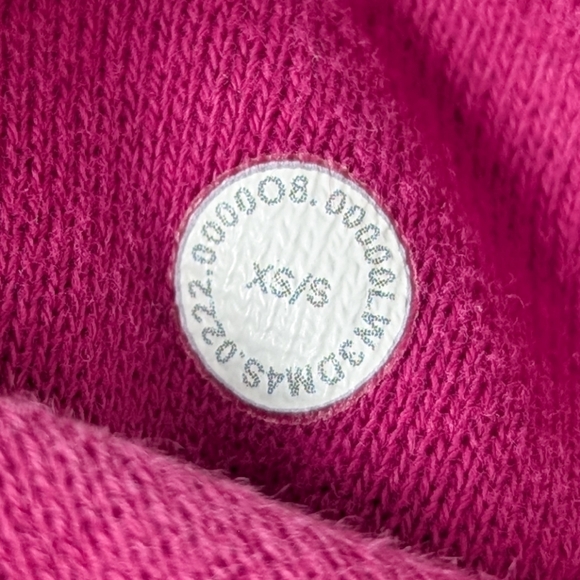 LULULEMON Scuba Oversized Half Zip Hoodie Sweater 1/2 Zip Magenta Purple XS S - Picture 11 of 11